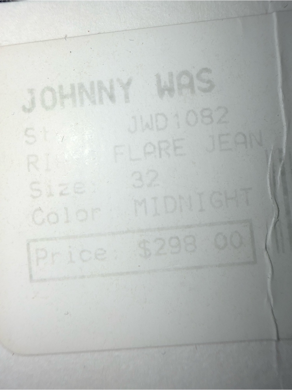Johnny Was Riaya Blue Floral Embroidered Flare Jeans - Picture 10 of 10